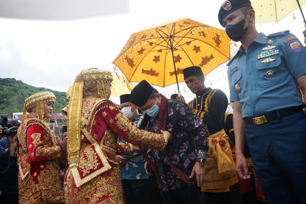 Acara Kenduri SKO Kedepatian Tanjung Pauh, bertempat di Kabupaten Kerinci, Kamis (12/05/2022).