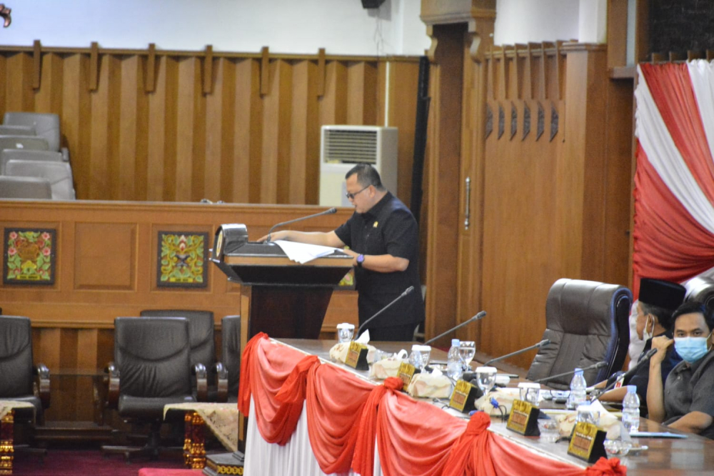 Ketua Fraksi Demokrat DPRD Provinsi Jambi Ahmad Fauzi Ansori 