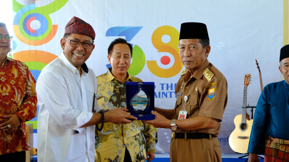 Perayaan Ulang Tahun PT. Angkasa Pura II Bandara Sultan Thaha Syaifuddin Jambi Tahun 2022, yang berlangsung di Selasar Kedatangan Terminal Bandara Sultan Thaha Syaifuddin Jambi, Senin (15/08/2022).