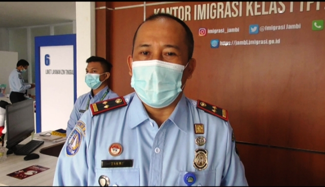 Kepala Imigrasi Jambi Bisri Musa