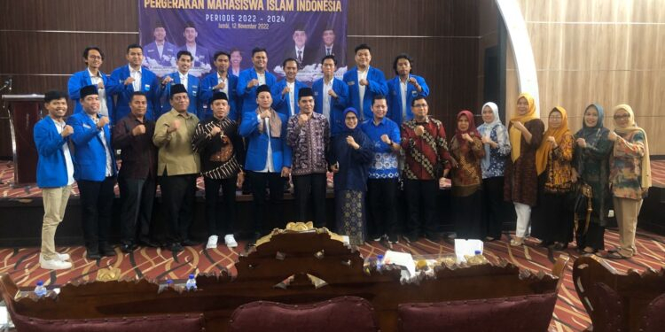 Anggota DPRD Provinsi Jambi, Kemas Alfarabi  hadiri pelantikan Pengurus serta Kader PMII Provinsi Jambi.
