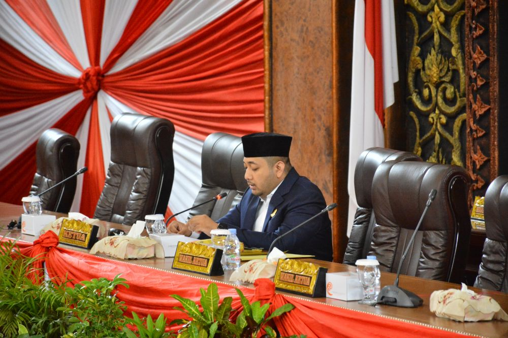 Wakil Ketua Dewan Perwakilan Rakyat Daerah (DPRD) Provinsi Jambi Pinto Jayanegara 
