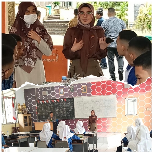 Komisi IV DPRD Provinsi Jambi meninjau langsung proses Kegiatan Belajar Mengajar (KBM) tatap muka sistem full day di SMA Titian Teras, Kelurahan Pijoan, Kabupaten Muarojambi, Selasa (17/1).