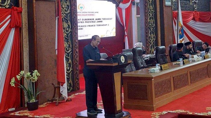 Zubir Dahlan Juru Bicara Fraksi DPRD Provinsi Jambi
