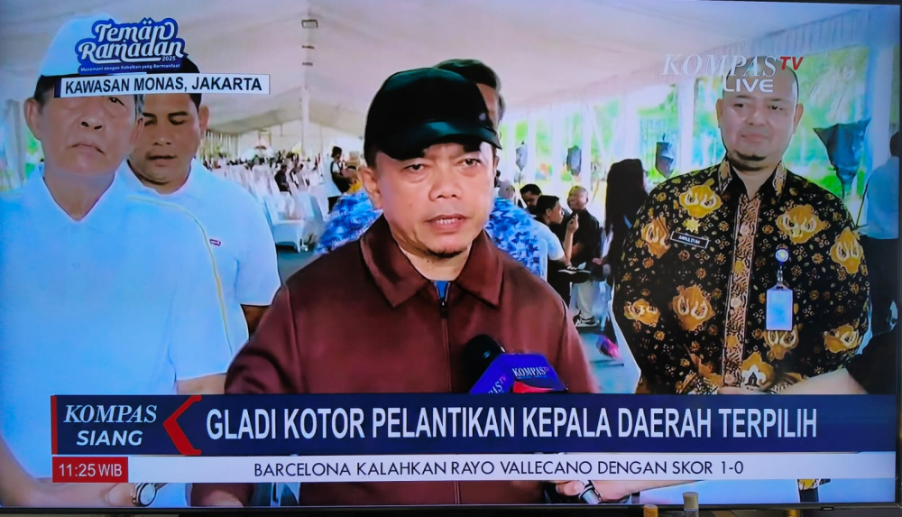 Al Haris dan Abdullah Sani Ikuti Gladi Pelantikan Gubernur dan Wakil Gubernur