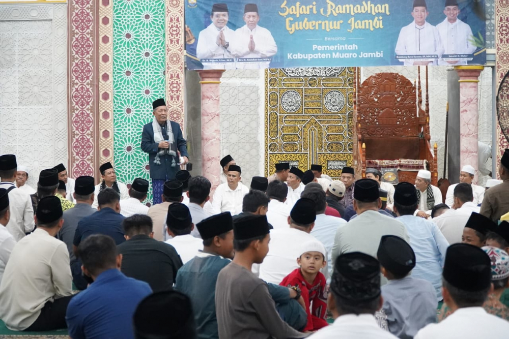 Wagub Abdullah Sani Ungkap Pentingnya Peran Ulama dan Umara Sebagai Pengayom Masyarakat. Foto dok Kominfo Provinsi Jambi

