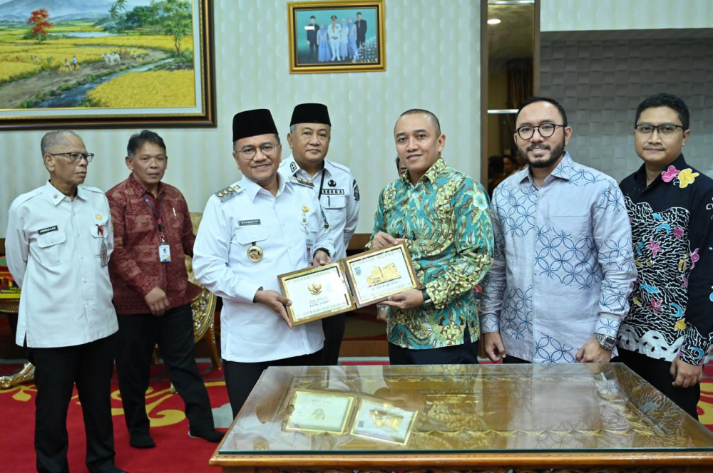 MoU BUMD milik Pemkot Jambi dan BUMN bidang energi gas. 