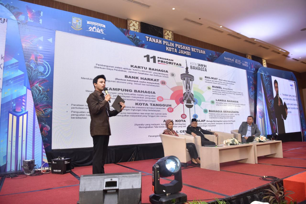 Musrenbang RKPD Tahun 2026 dan Forum Konsultasi Publik Ranwal RPJMD kota Jambi Tahun 2025-2029