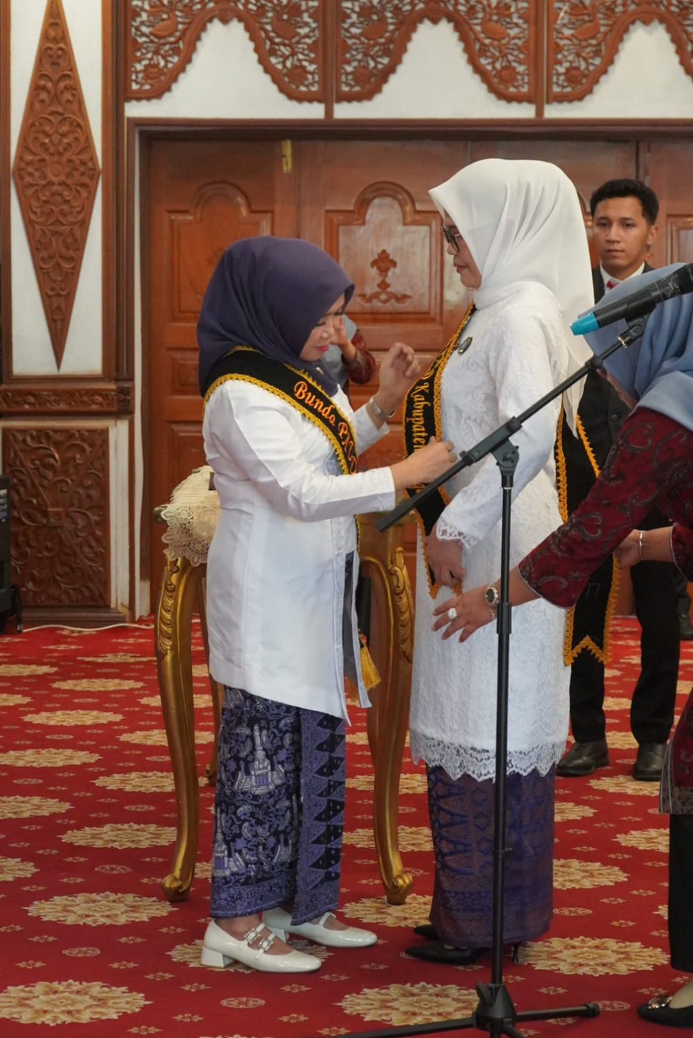 Lantik Ketua TP PKK Bungo, Hesnidar Haris: PKK Komitmen Untuk Membangun Keluarga Sejahtera. Foto dok Kominfo Provinsi Jambi