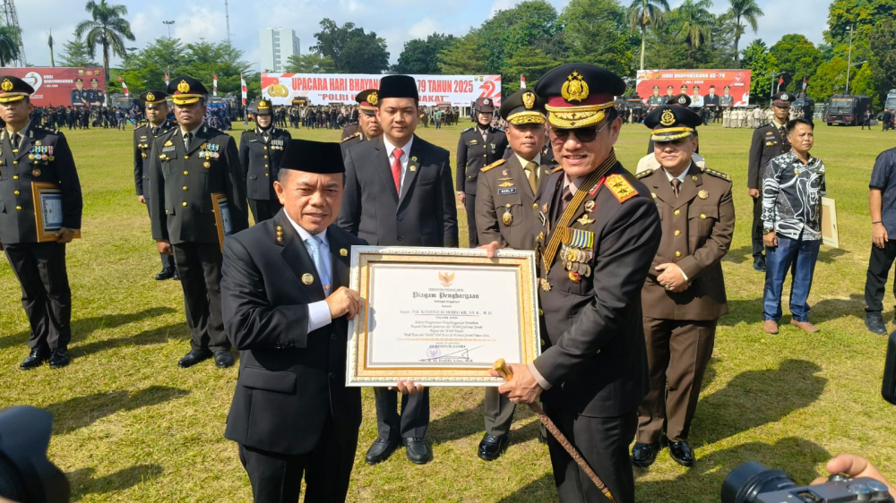 Gubernur Jambi Al Haris: Polri Tampil Luar Biasa dalam Menjaga Kamtibmas