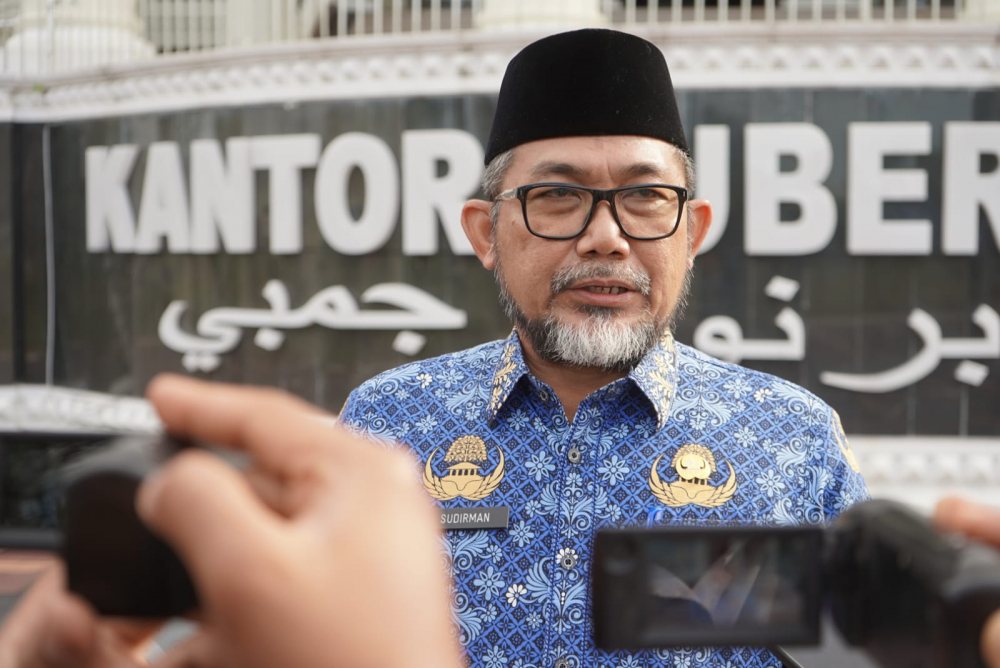 Sekretaris Daerah (Sekda) Provinsi Jambi Sudirman. Foto dok Kominfo Provinsi Jambi
