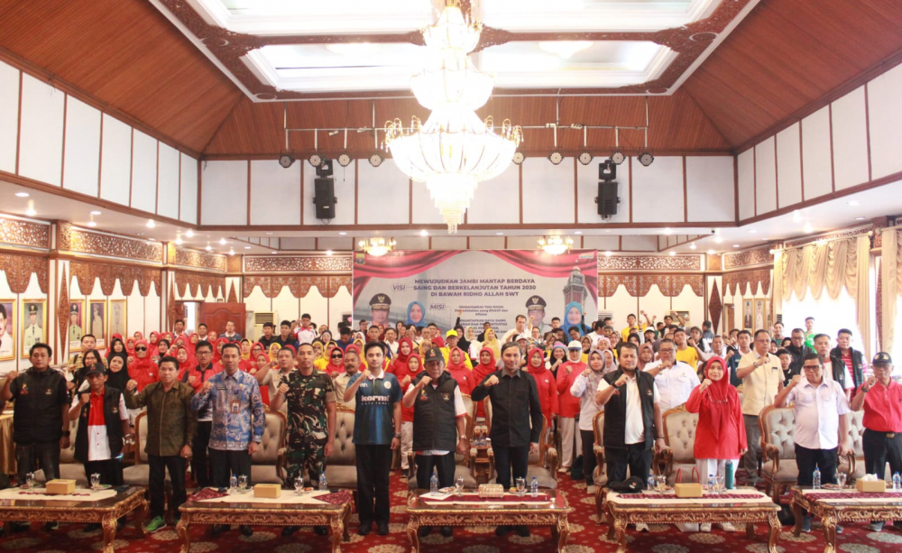 361 Kontingen Jambi Ikuti Festival Olahraga Masyarakat Nasional VIII di NTB. Foto dok Kominfo Provinsi Jambi