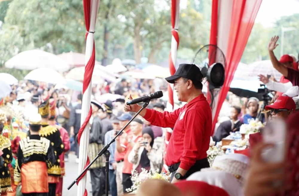 Pawai Pembangunan HUT Ke-80 Republik Indonesia 2025. 
