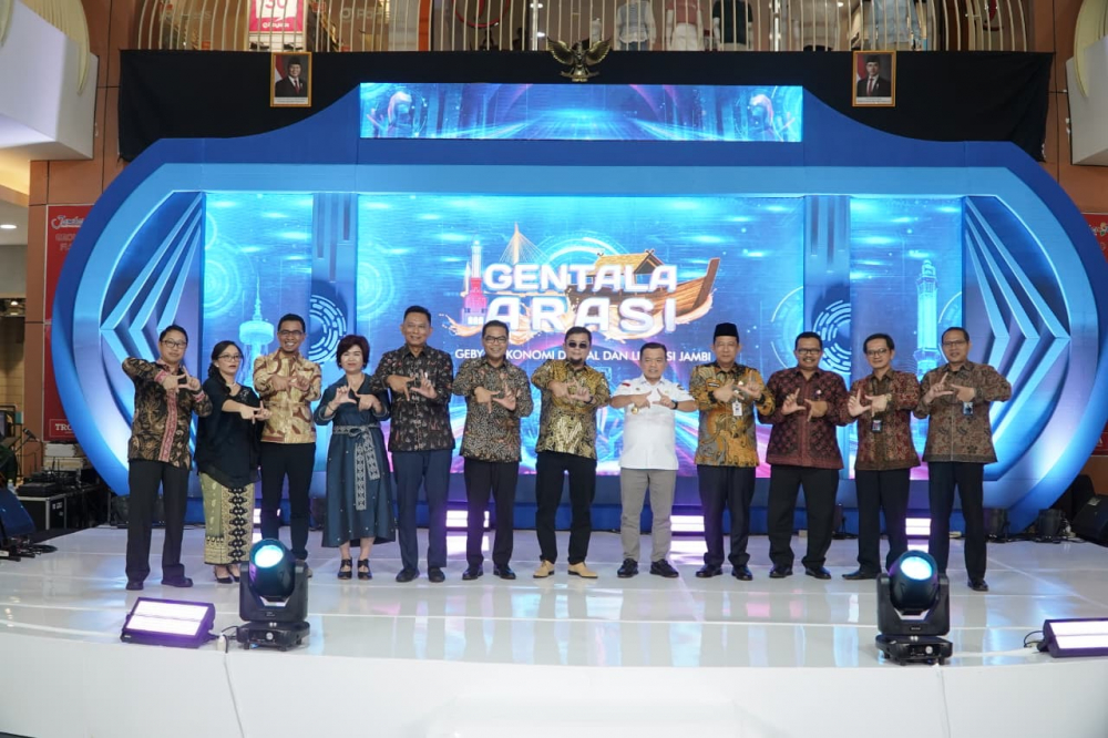 Buka Gentala Arasy BI 2025, Al Haris Dorong Digitalisasi Bisnis untuk Pertumbuhan Ekonomi Jambi. Foto dok Kominfo Provinsi Jambi
