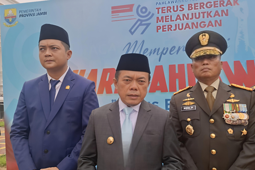 Peringati Hari Pahlawan, Gubernur Al Haris Serukan Semangat Mengisi Kemerdekaan.